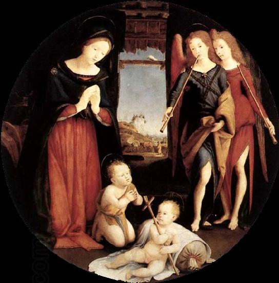 Piero di Cosimo The Adoration of the Christ Child China oil painting art